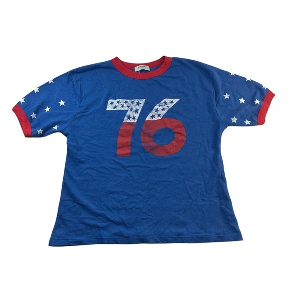 Free People X Ragabond Studio Lost & Found Ringer Tee. NWOT. XS & Medium USA - Picture 4 of 8